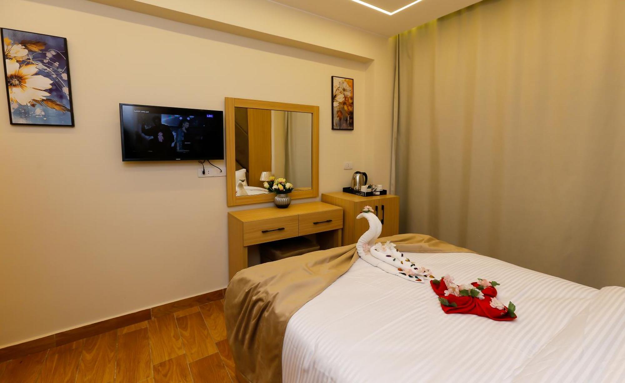 Rizk Pyramids View Hotel Kafret el-Gabal Dış mekan fotoğraf